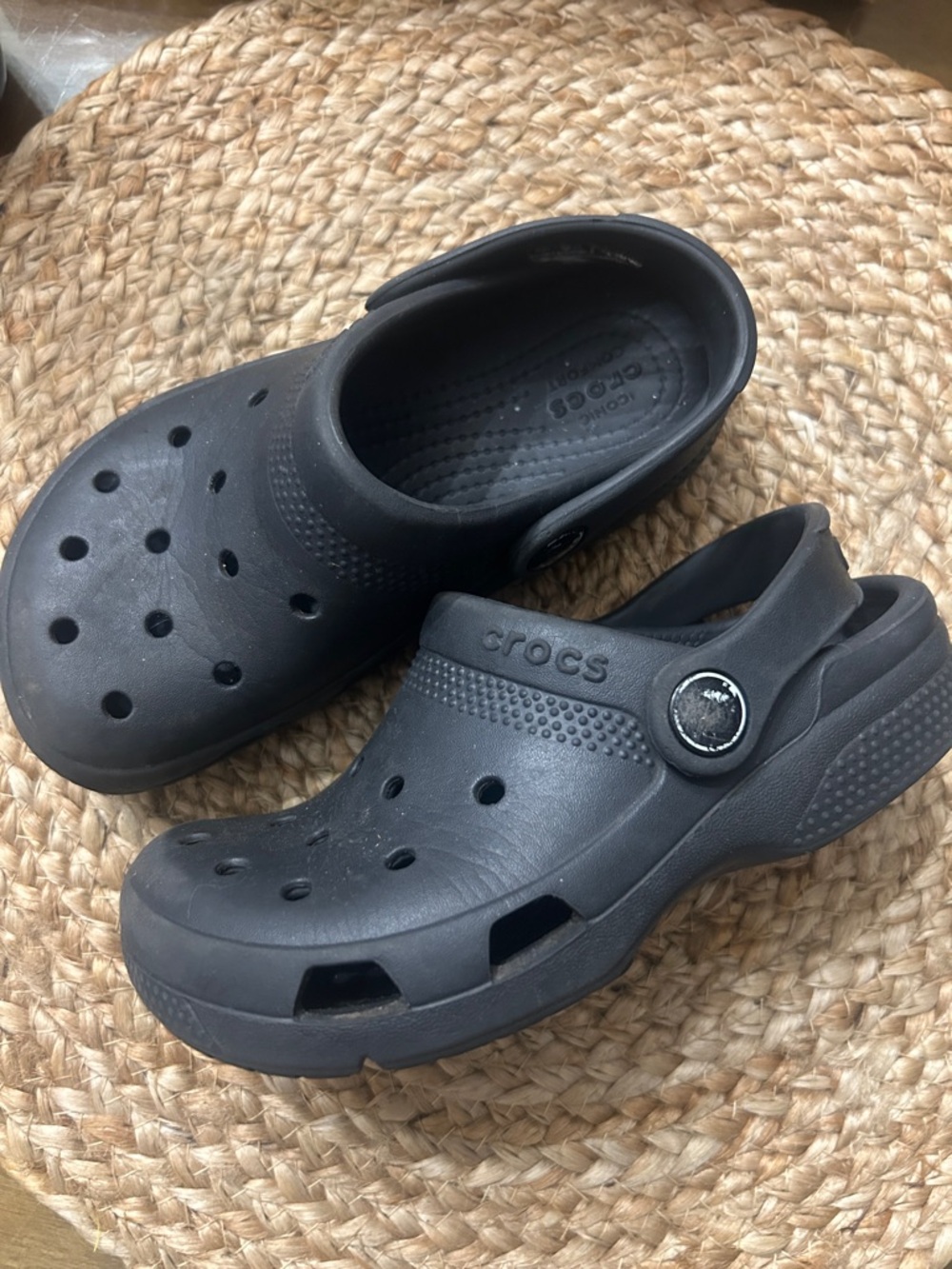 CROCS Kids Classic Clog in Black
